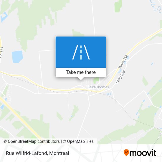 Rue Wilfrid-Lafond map