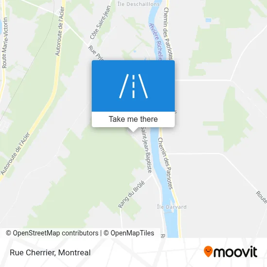 Rue Cherrier map