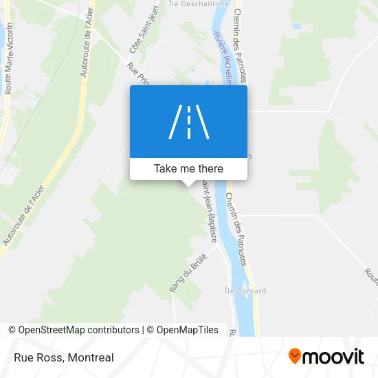 Rue Ross map