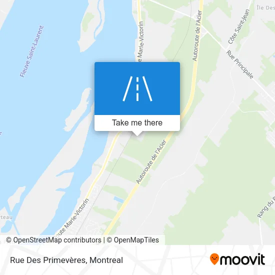 Rue Des Primevères map