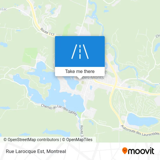 Rue Larocque Est map