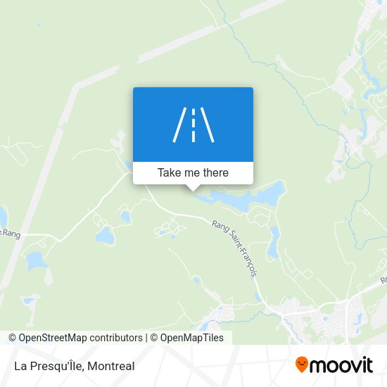 La Presqu'Île map