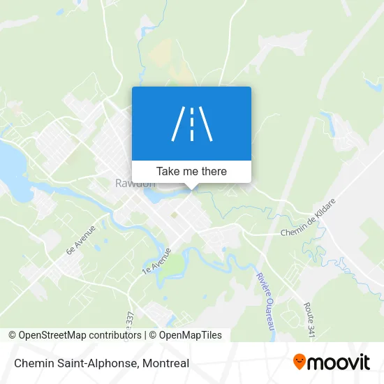 Chemin Saint-Alphonse map