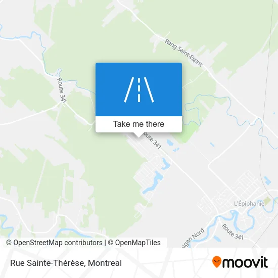 Rue Sainte-Thérèse map