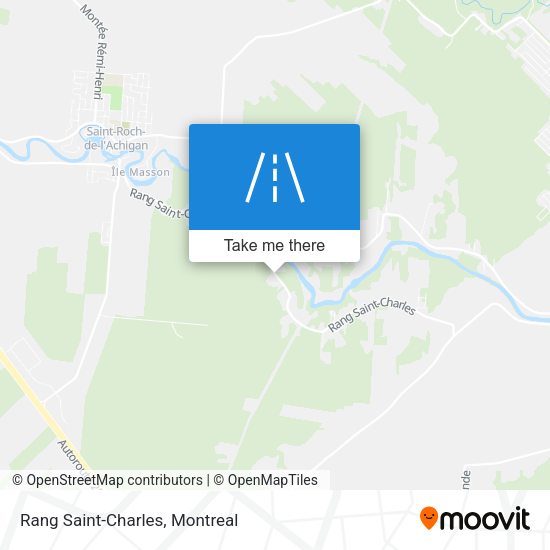Rang Saint-Charles map