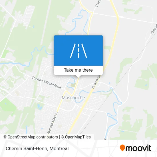 Chemin Saint-Henri map