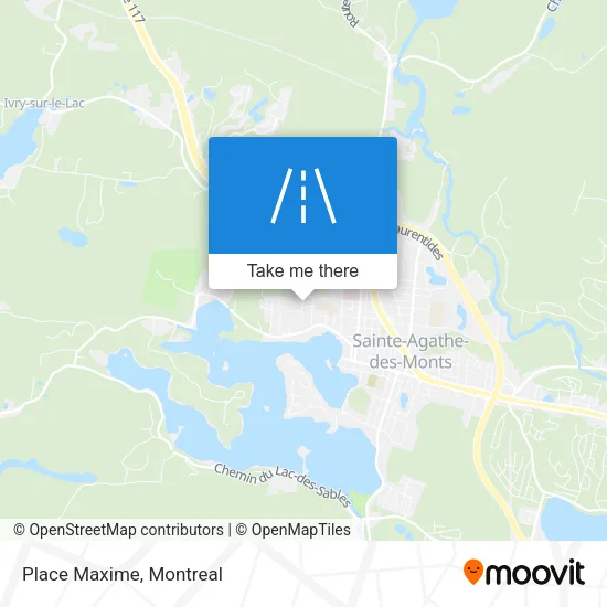 Place Maxime map
