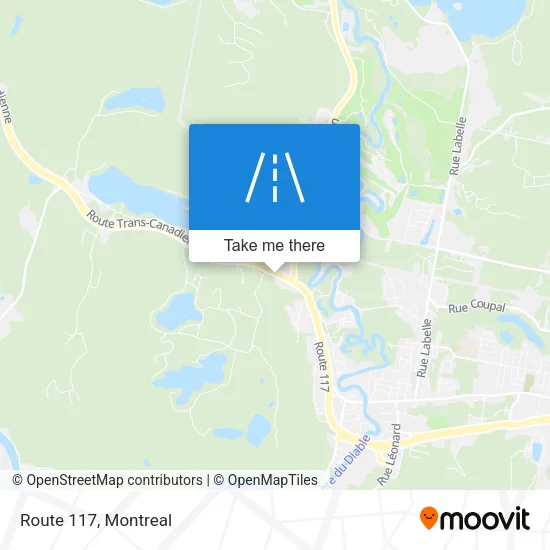 Route 117 map