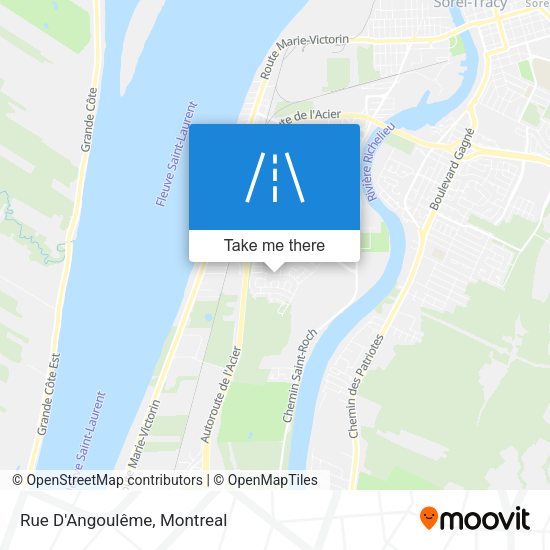Rue D'Angoulême map