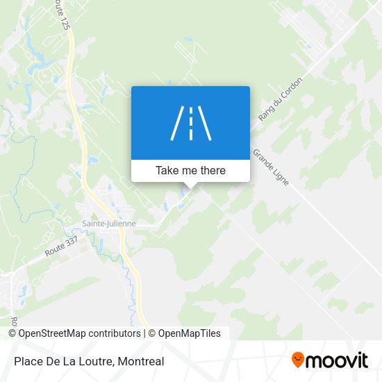 Place De La Loutre map