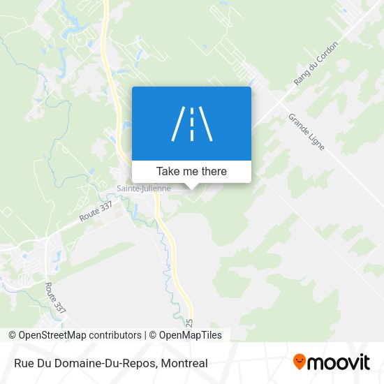Rue Du Domaine-Du-Repos map
