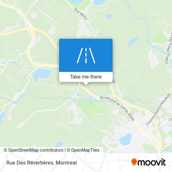 Rue Des Réverbères map