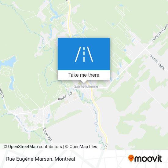 Rue Eugène-Marsan map