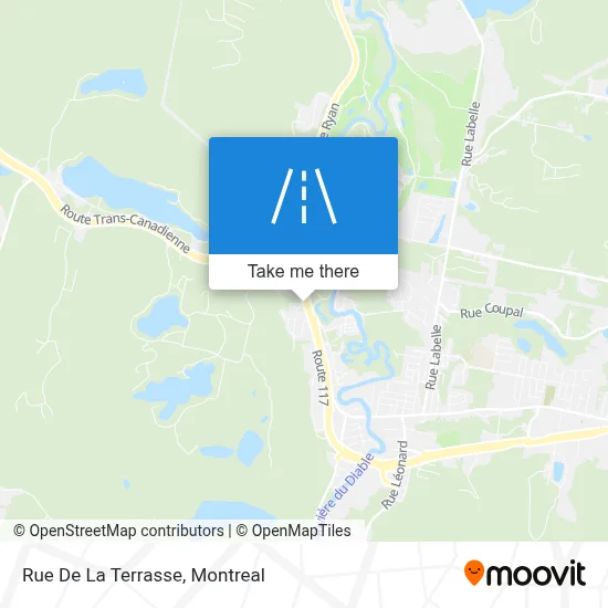 Rue De La Terrasse map