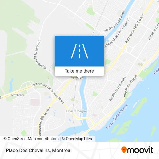 Place Des Chevalins map