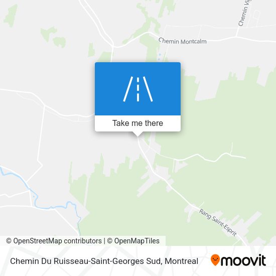 Chemin Du Ruisseau-Saint-Georges Sud map