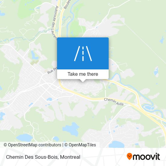 Chemin Des Sous-Bois map