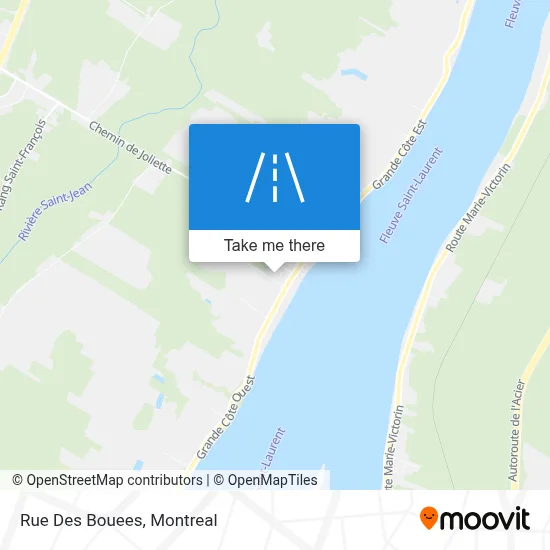 Rue Des Bouees map