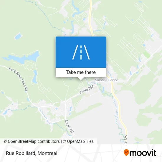 Rue Robillard map