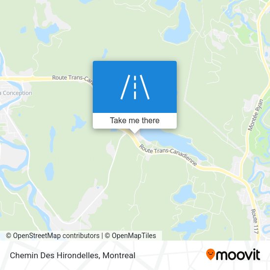 Chemin Des Hirondelles map