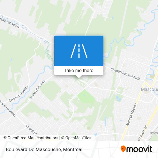 Boulevard De Mascouche map