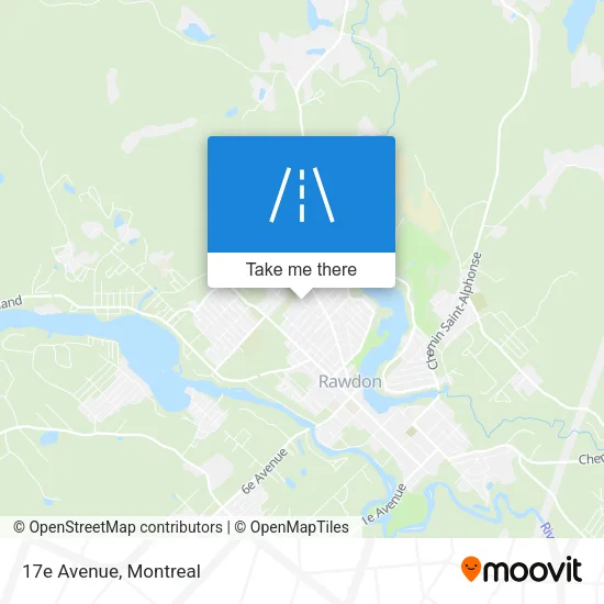 17e Avenue map