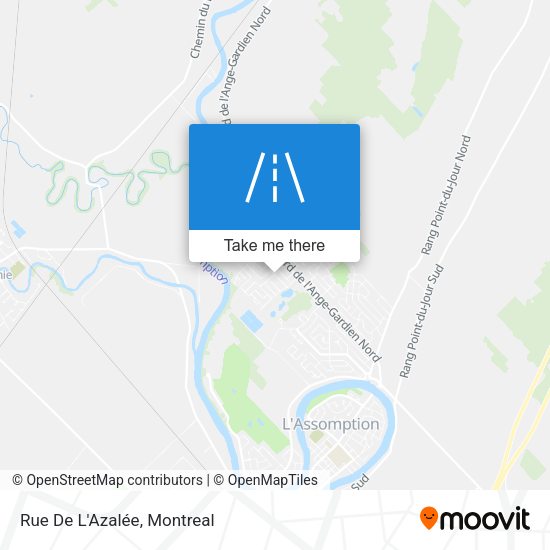 Rue De L'Azalée map