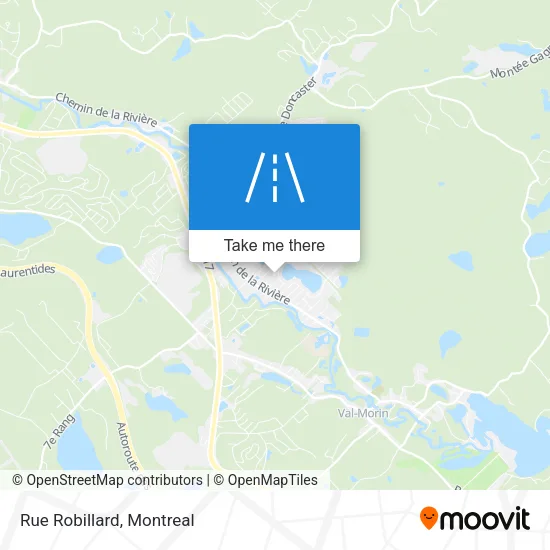 Rue Robillard map