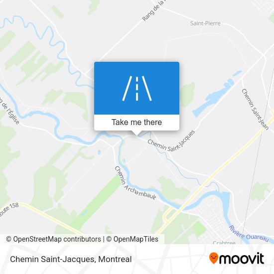 Chemin Saint-Jacques map