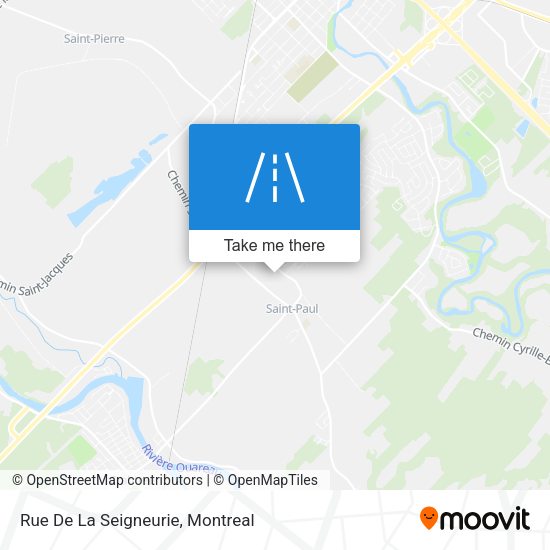 Rue De La Seigneurie map