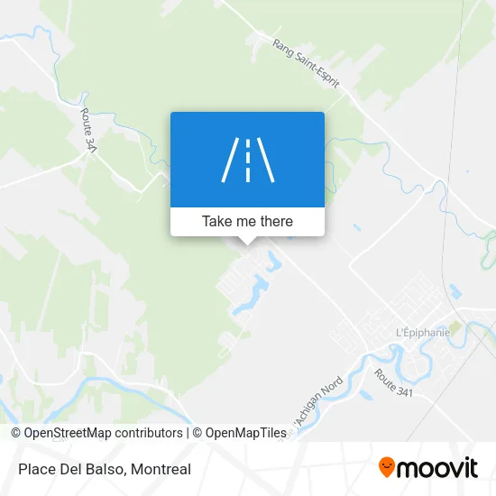 Place Del Balso map