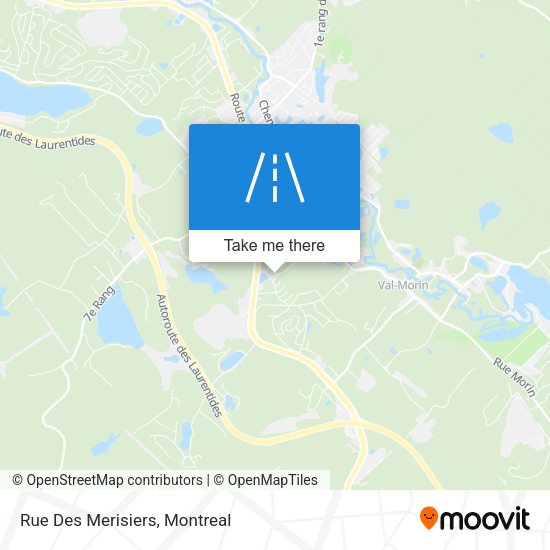 Rue Des Merisiers map