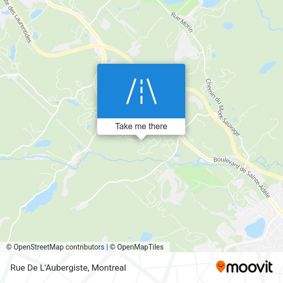 Rue De L'Aubergiste map