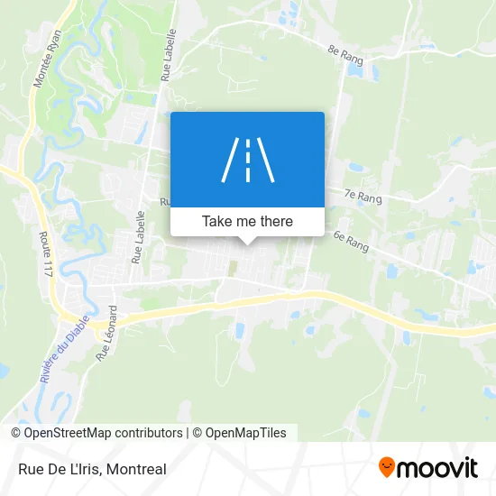 Rue De L'Iris map