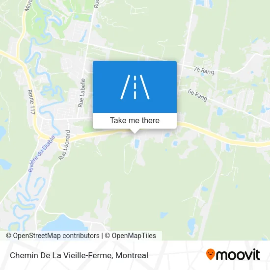 Chemin De La Vieille-Ferme map