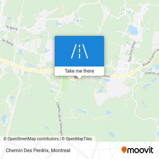 Chemin Des Perdrix map