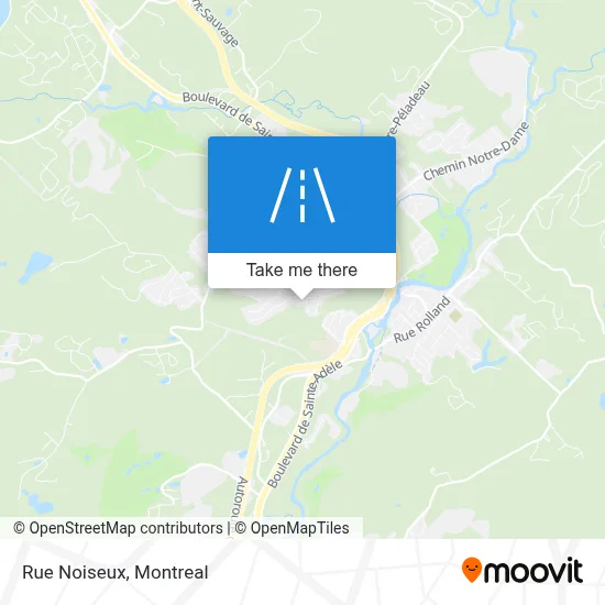 Rue Noiseux map