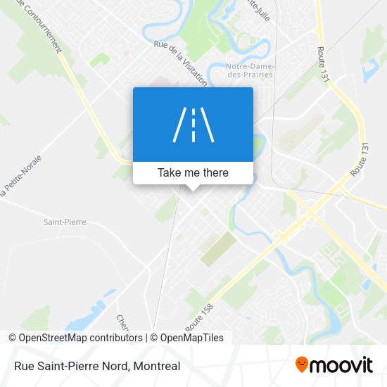 Rue Saint-Pierre Nord map