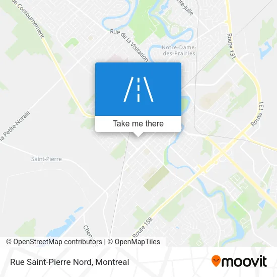 Rue Saint-Pierre Nord map