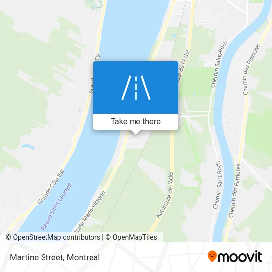Rue Martine map