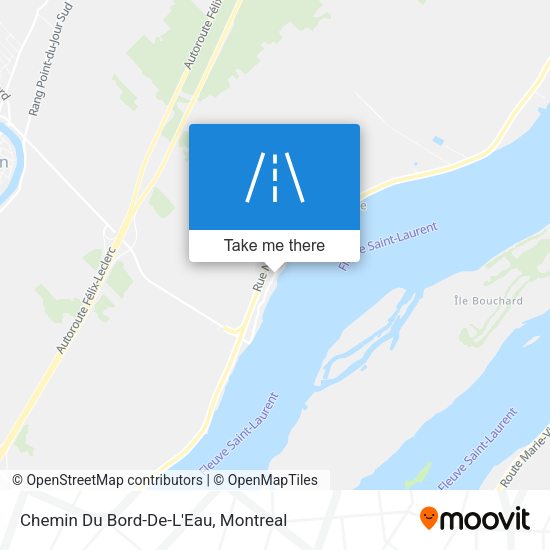 Chemin Du Bord-De-L'Eau map