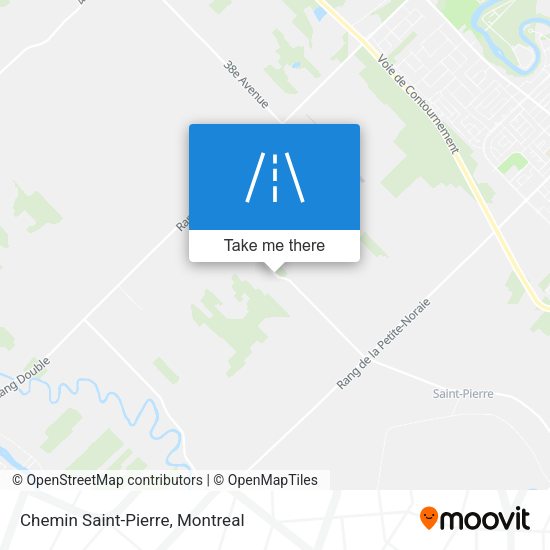 Chemin Saint-Pierre map