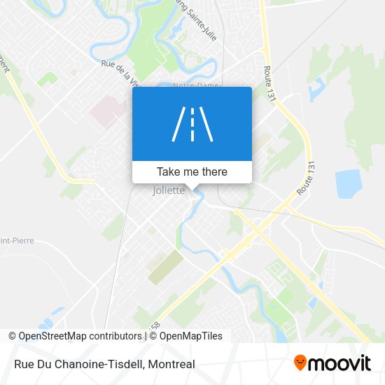Rue Du Chanoine-Tisdell map