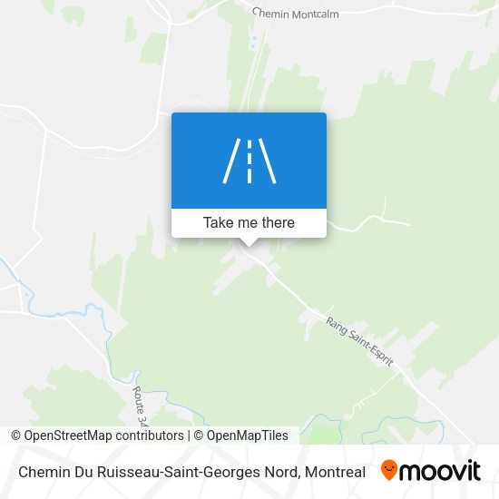 Chemin Du Ruisseau-Saint-Georges Nord map