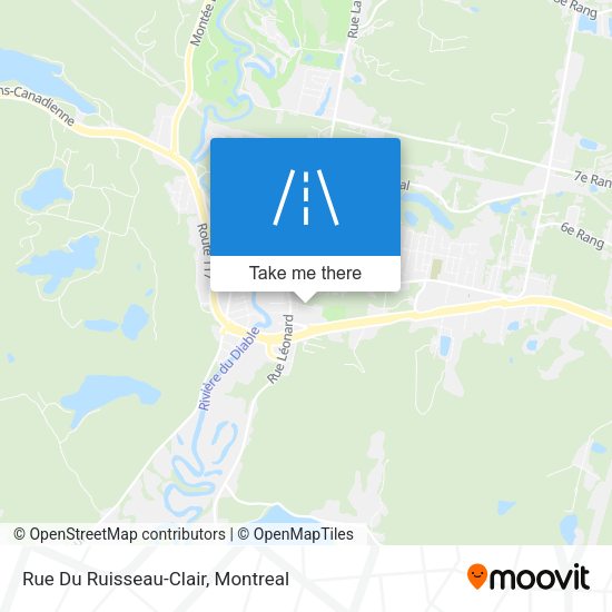 Rue Du Ruisseau-Clair map