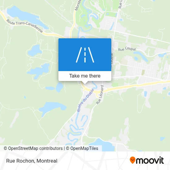 Rue Rochon map
