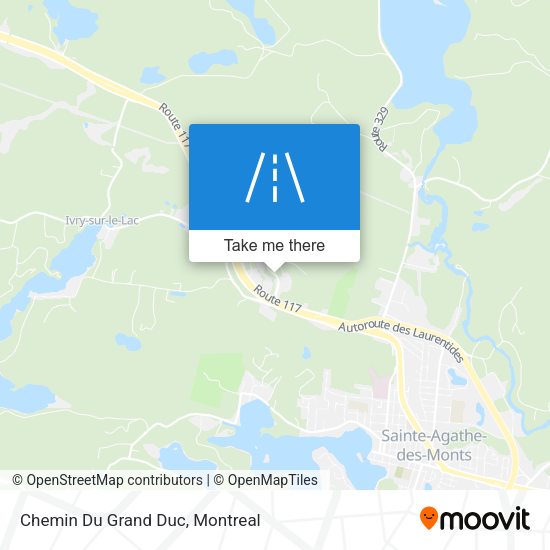 Chemin Du Grand Duc map