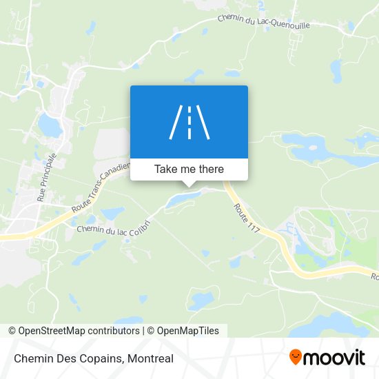 Chemin Des Copains map
