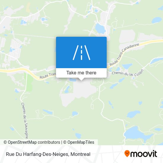Rue Du Harfang-Des-Neiges map