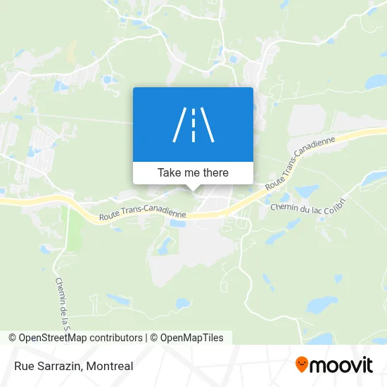 Rue Sarrazin map